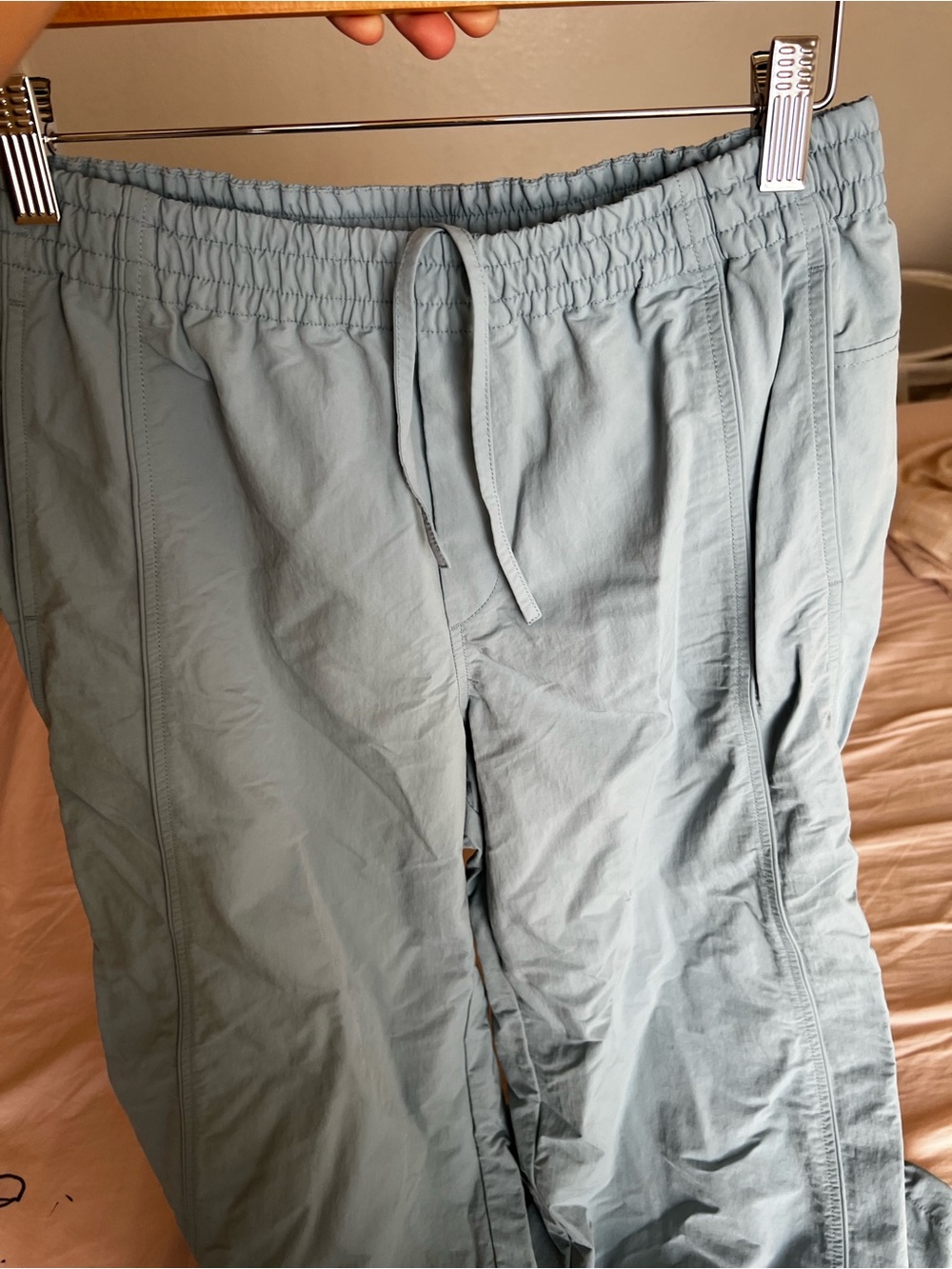 Uniqlo light blue Elastic Waist Shorts
